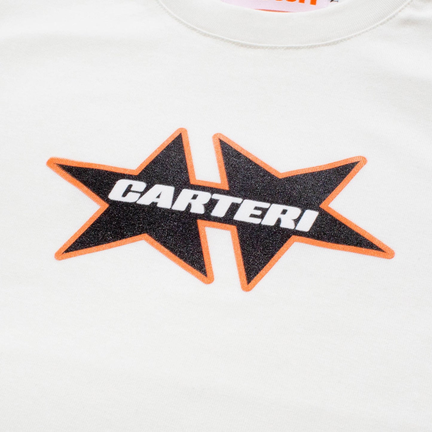 STAR T-SHIRT -WHITE-