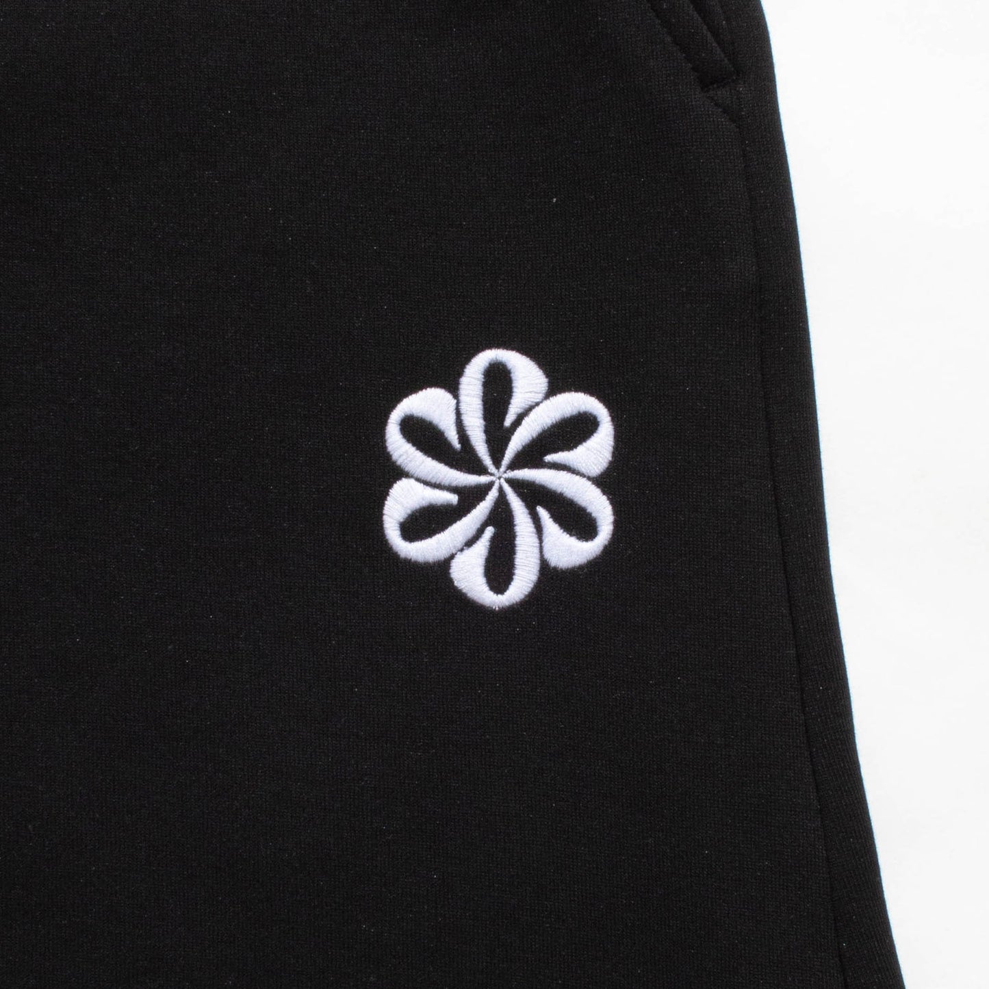 BAGGY BARREL SWEAT PANTS -BLACK-