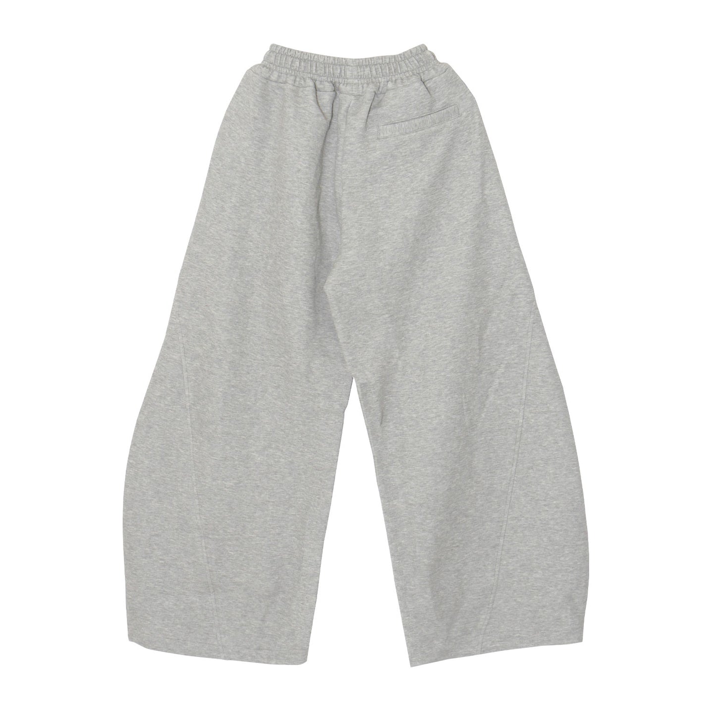 BAGGY BARREL SWEAT PANTS -H.GREY-