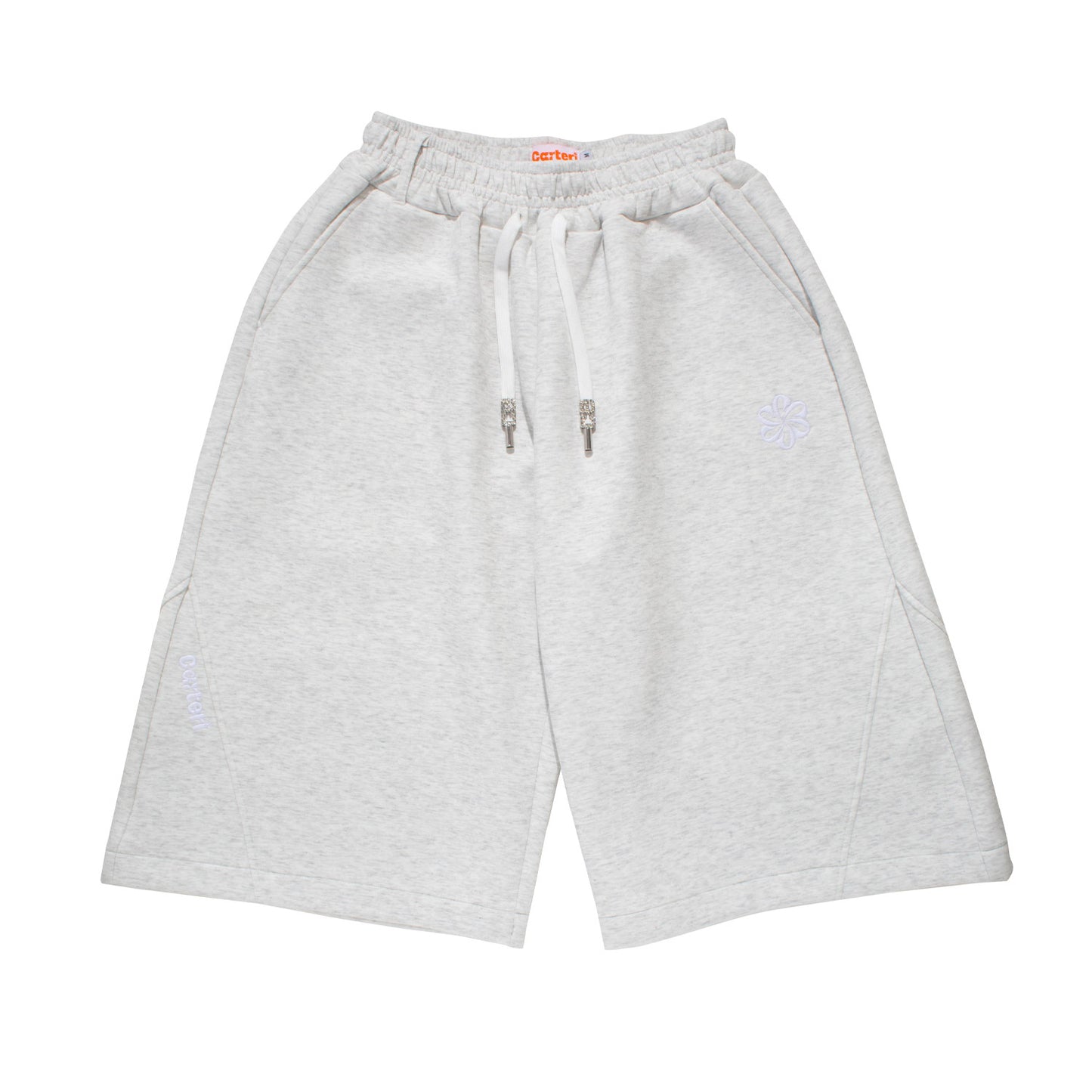 BAGGY SWEAT JORTS -H.GREY-