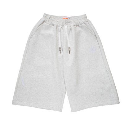 BAGGY SWEAT JORTS -H.GREY-