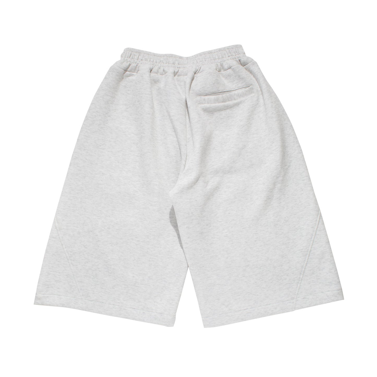 BAGGY SWEAT JORTS -H.GREY-