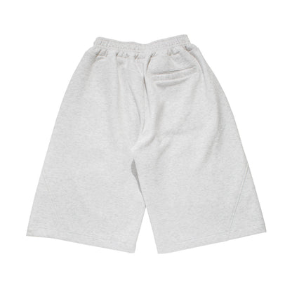 BAGGY SWEAT JORTS -H.GREY-