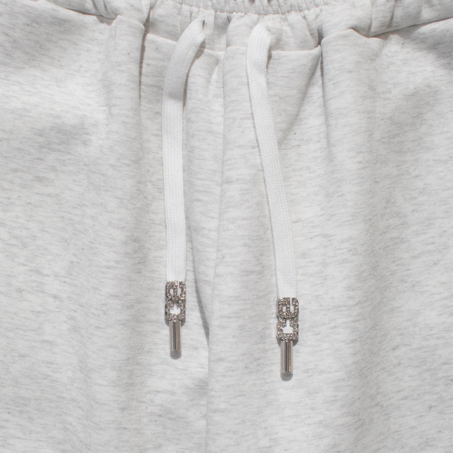 BAGGY SWEAT JORTS -H.GREY-