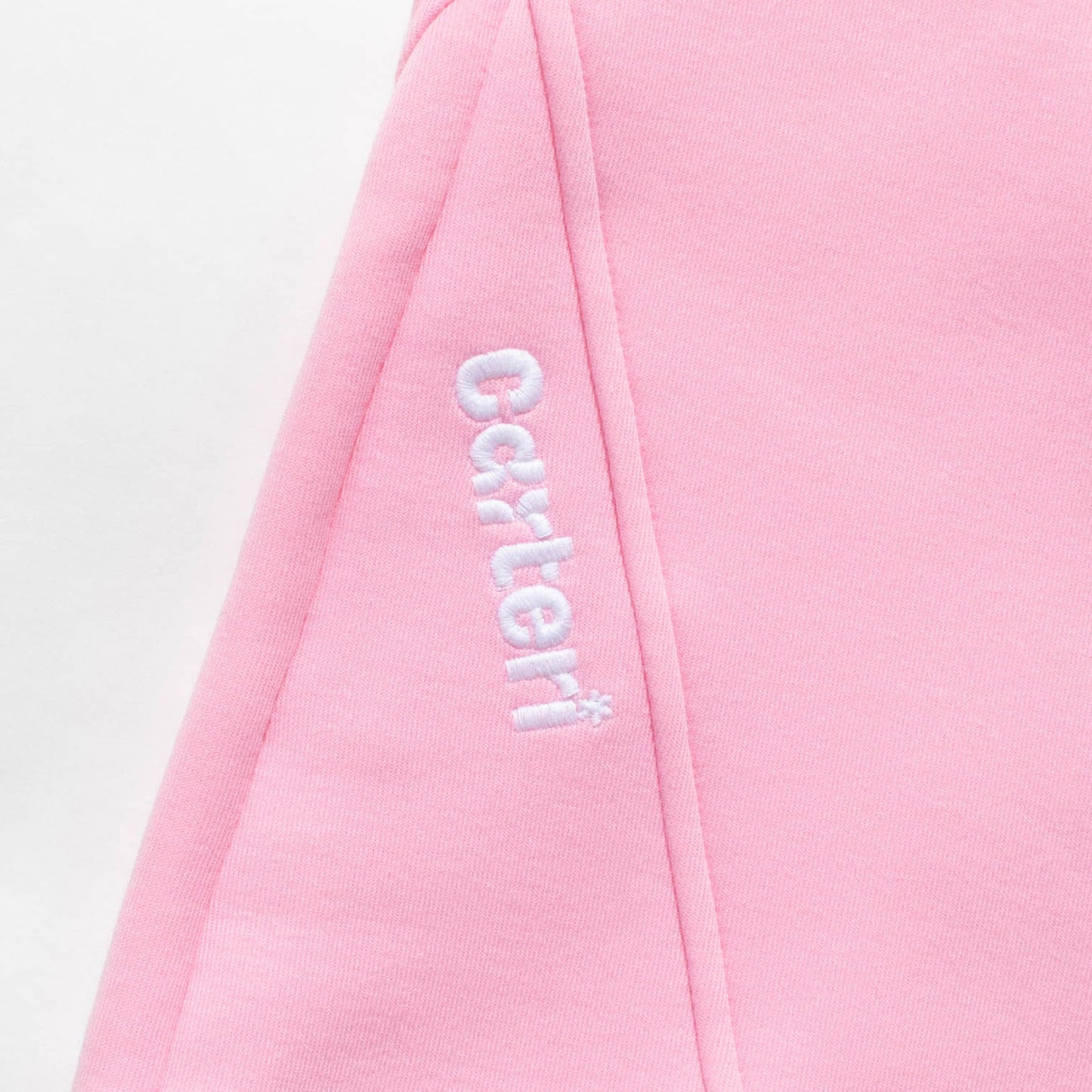 BAGGY SWEAT JORTS -PINK-