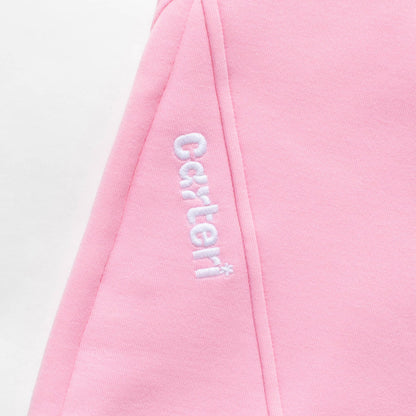 BAGGY SWEAT JORTS -PINK-