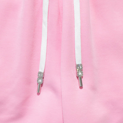 BAGGY SWEAT JORTS -PINK-