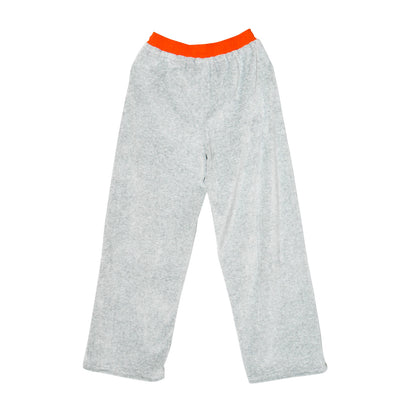 2 TONE PILE PANTS -H.GREY-