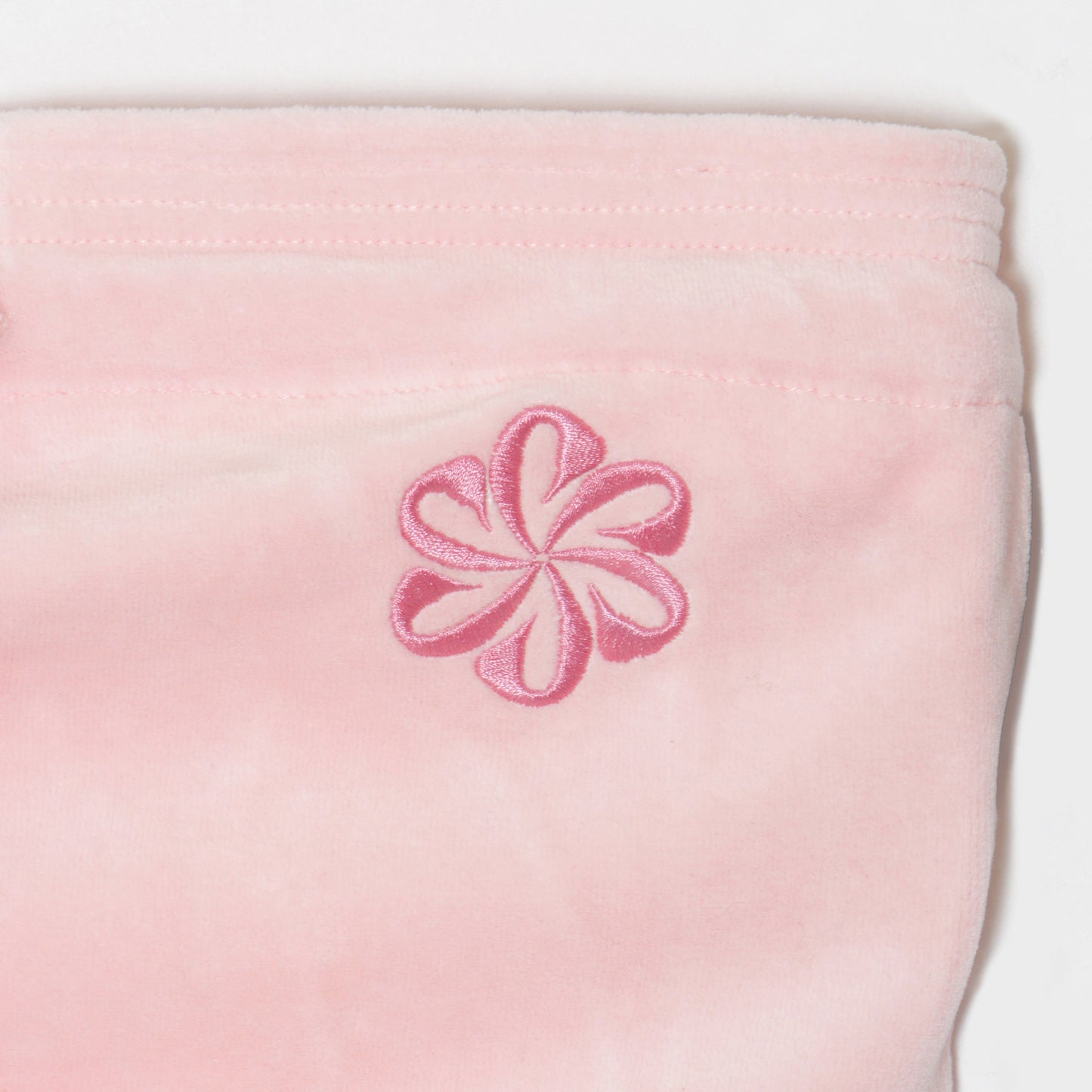 2 TONE PILE TUBE TOP -PINK-