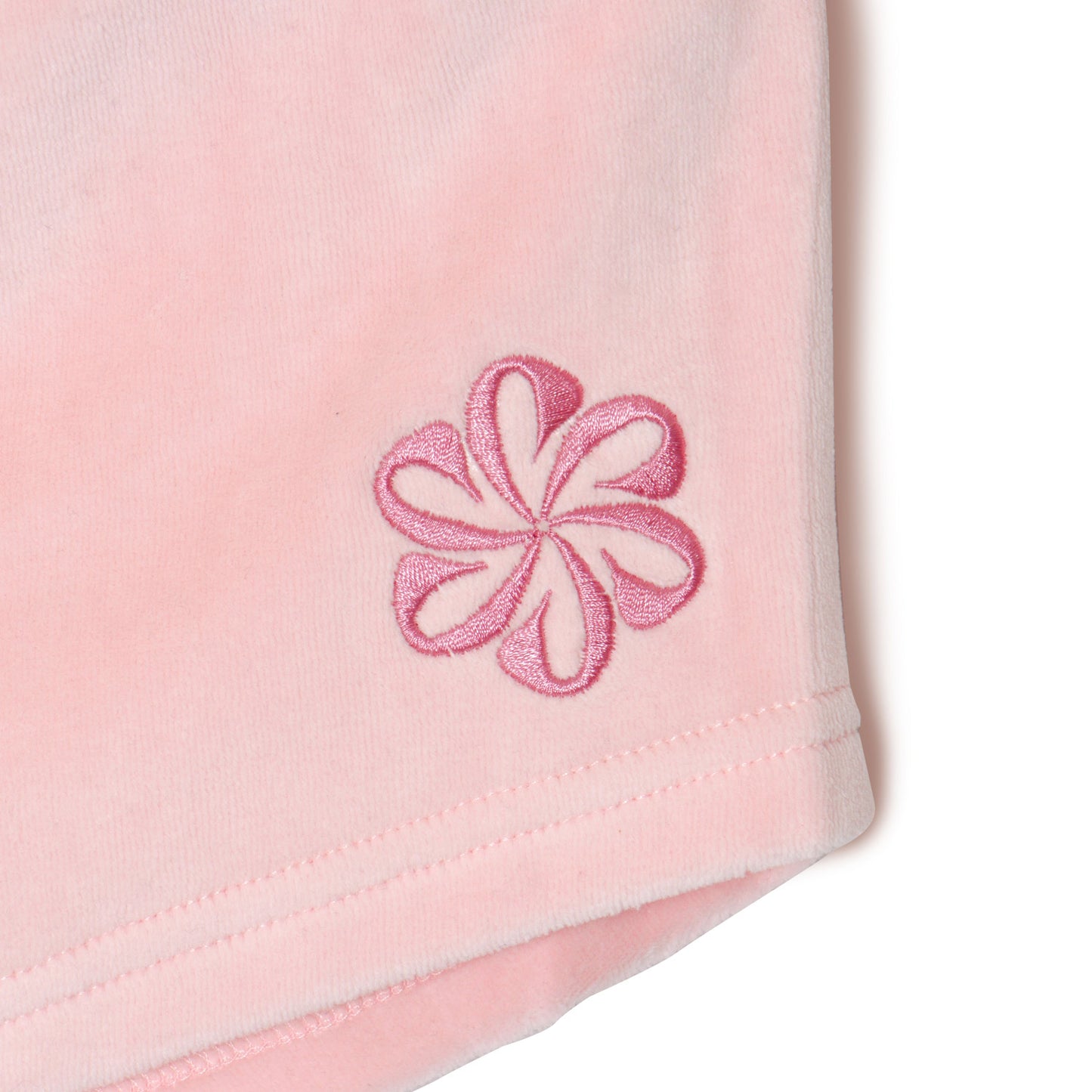 2 TONE PILE SHORTS -PINK-