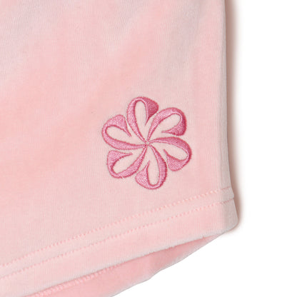 2 TONE PILE SHORTS -PINK-