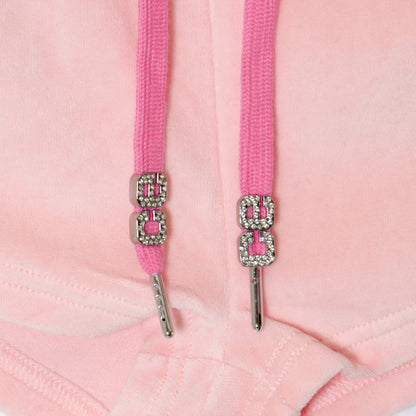 2 TONE PILE SHORTS -PINK-