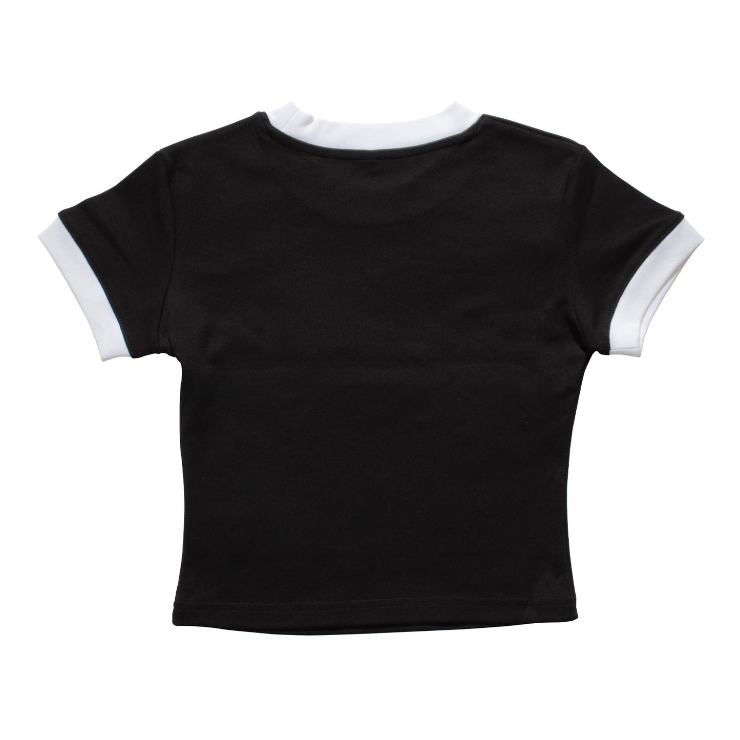SLAY QUEEN RINGER T-SHIRT -BLACK-