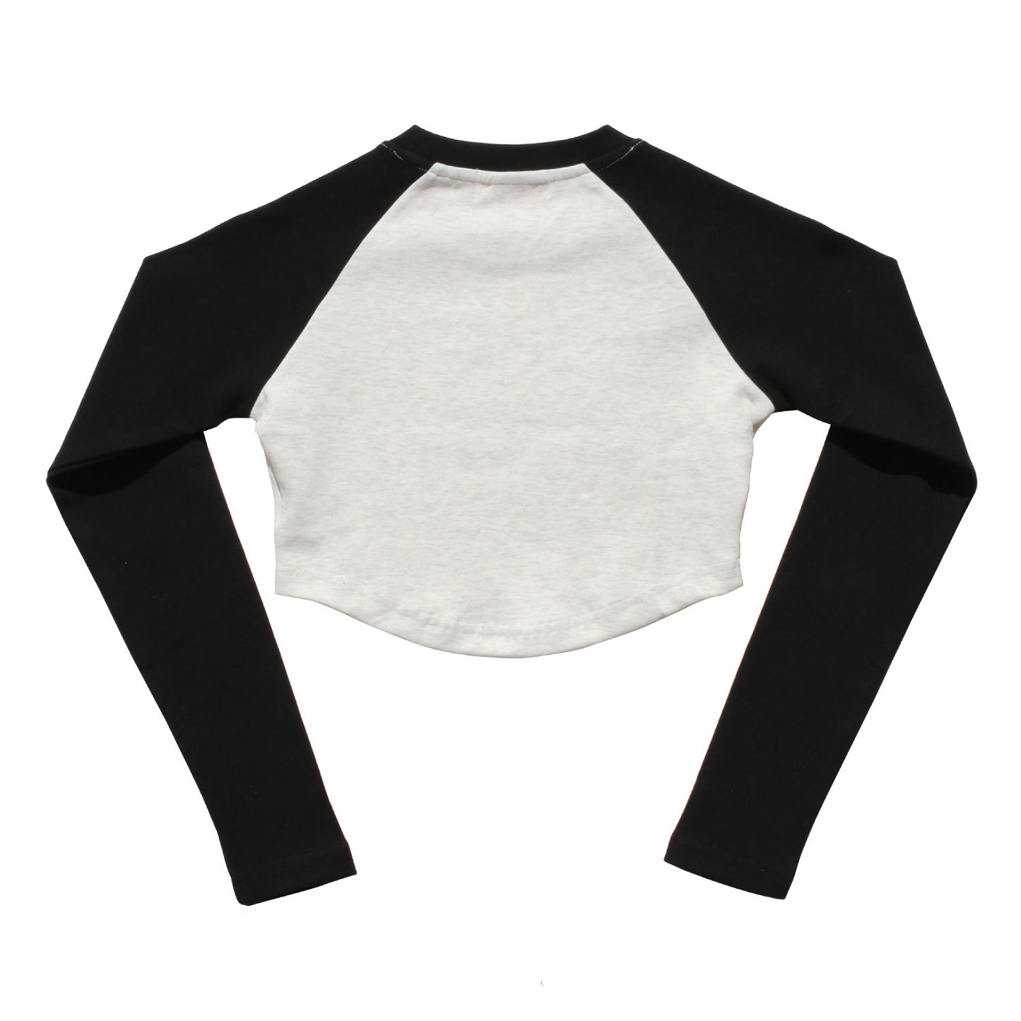 SLAY QUEEN RAGLAN LS T-SHIRT -H.GREY-