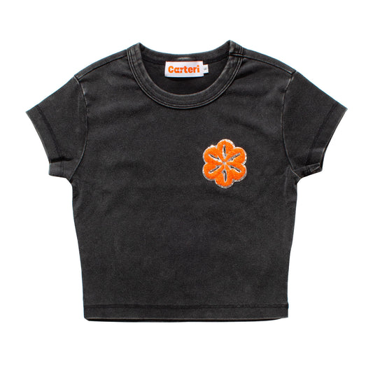 WAPPEN PIGMENT DYE T-SHIRT -GREY-