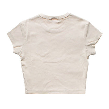 WAPPEN PIGMENT DYE T-SHIRT -NATURAL-