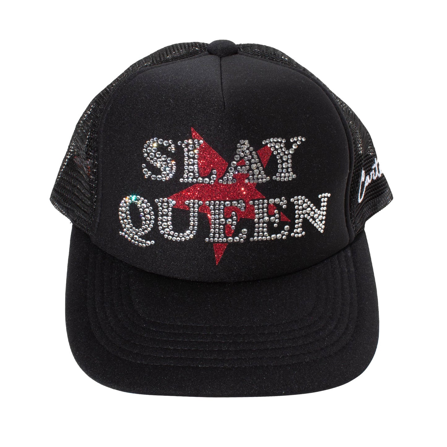 SLAY QUEEN TRUCKER CAP -BLACK-
