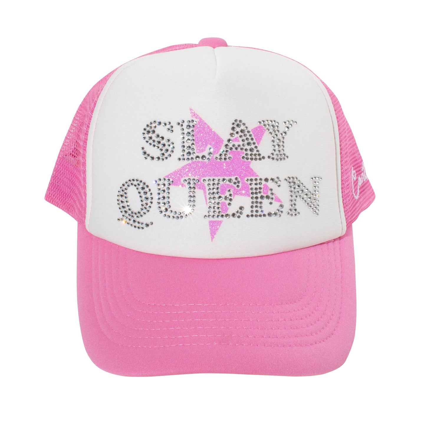 SLAY QUEEN TRUCKER CAP -PINK-