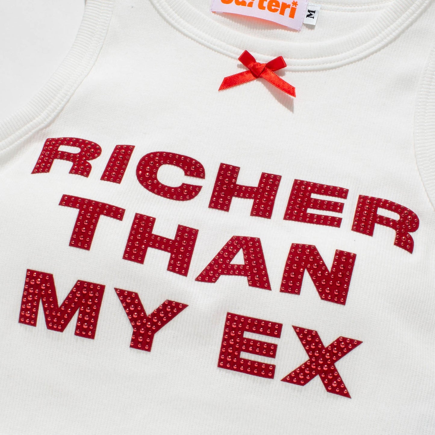 RICH TANK TOP -WHITE-