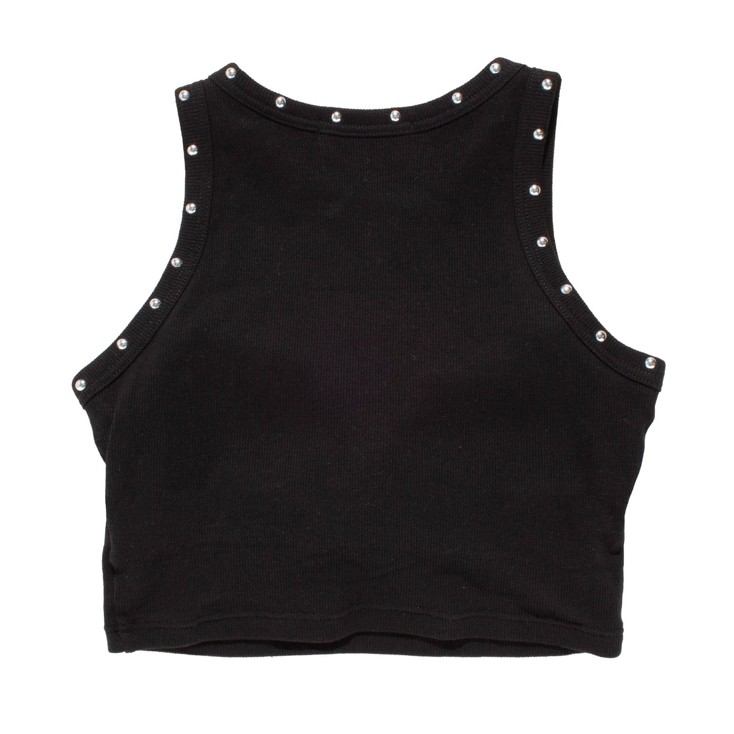 STUDS TANK TOP -BLACK-