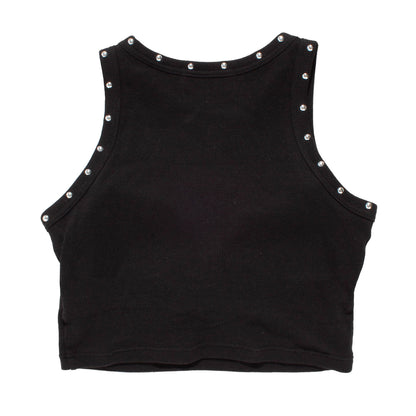STUDS TANK TOP -BLACK-