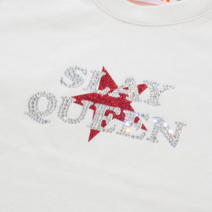 SLAY QUEEN T-SHIRT -WHITE-