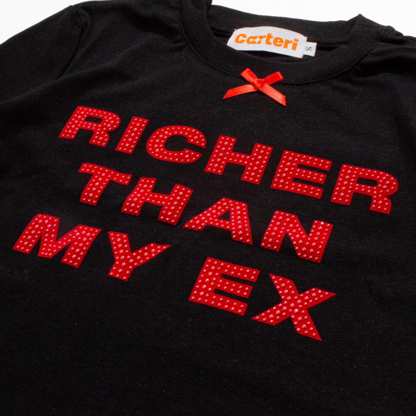 RICH T-SHIRT -BLACK-
