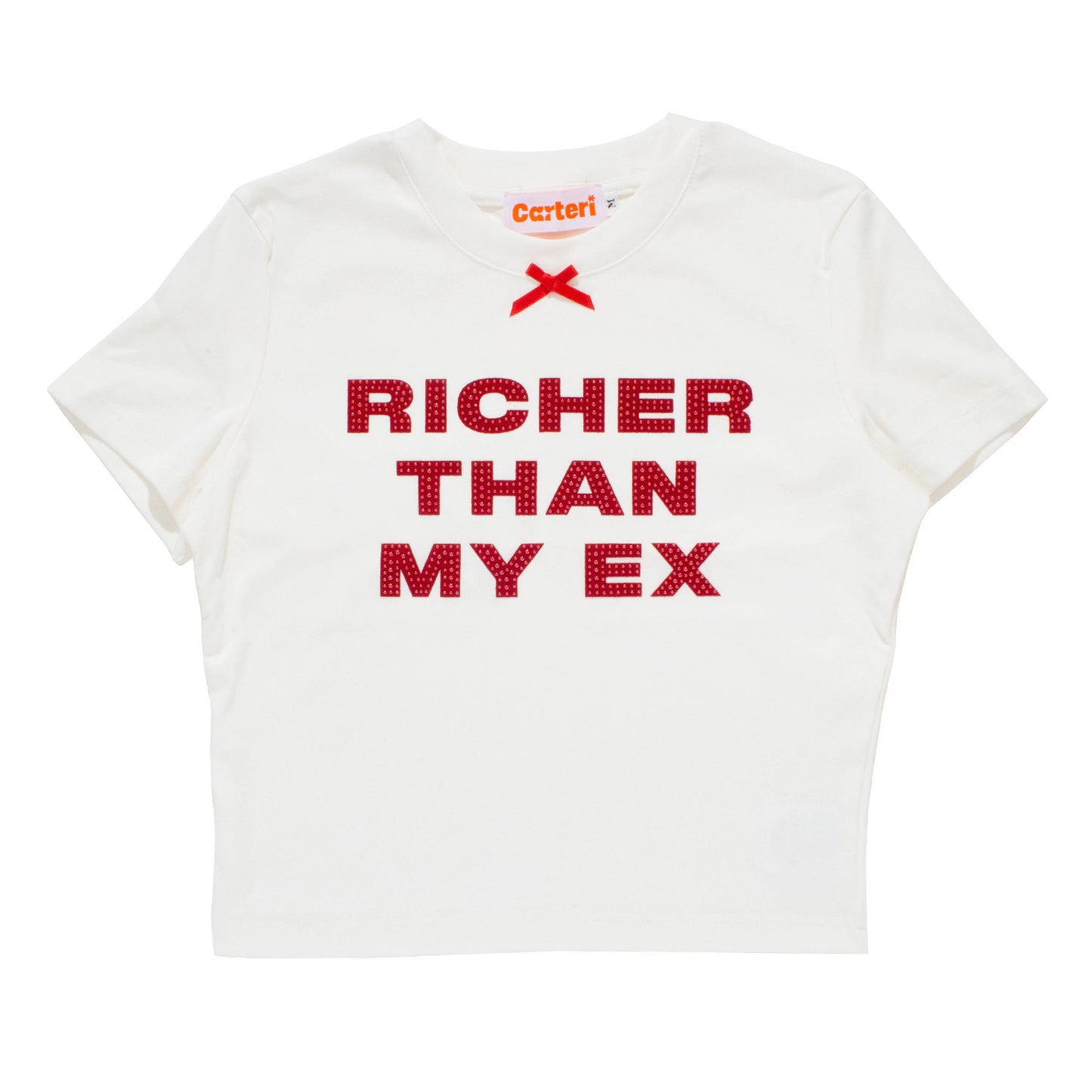 RICH T-SHIRT -WHITE-