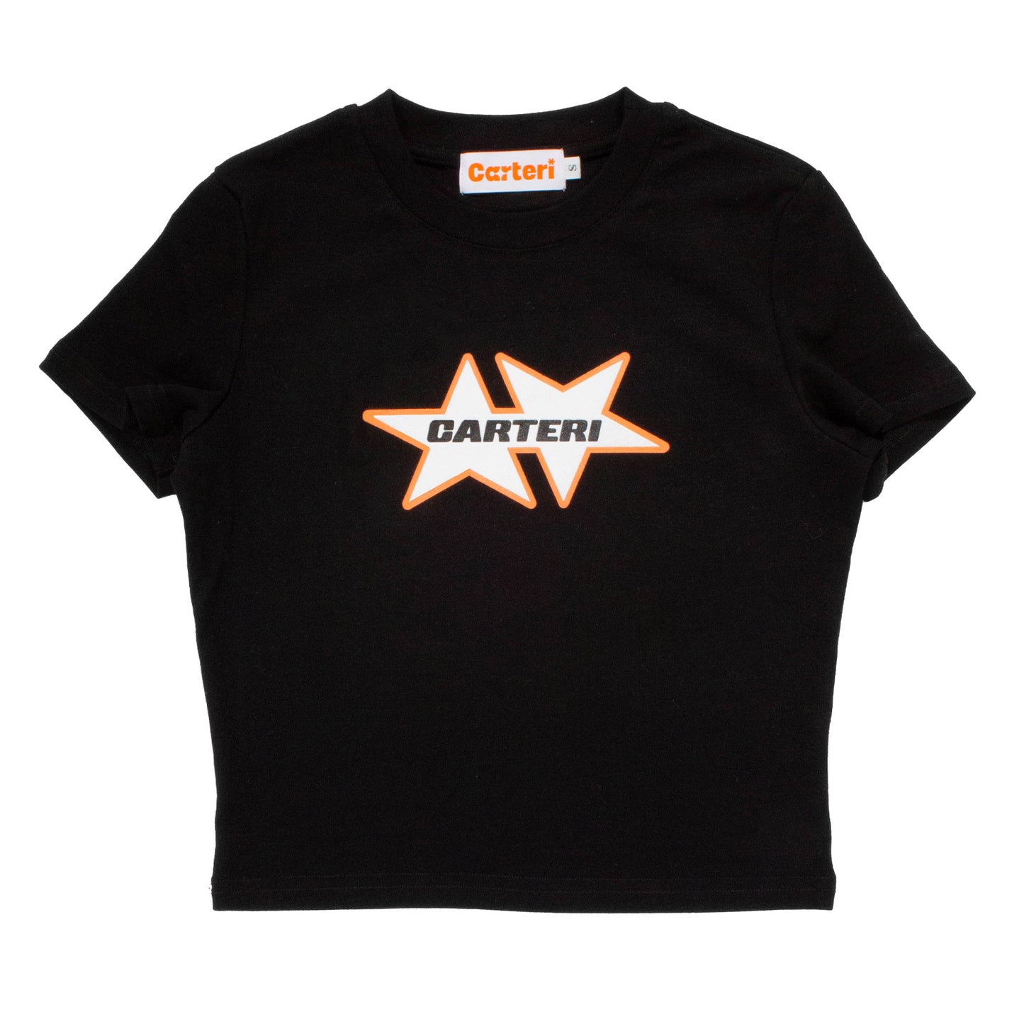 STAR T-SHIRT -BLACK-