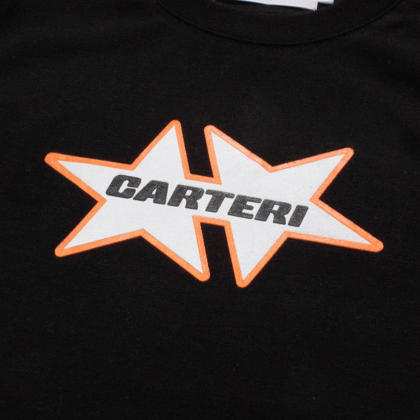 STAR T-SHIRT -BLACK-