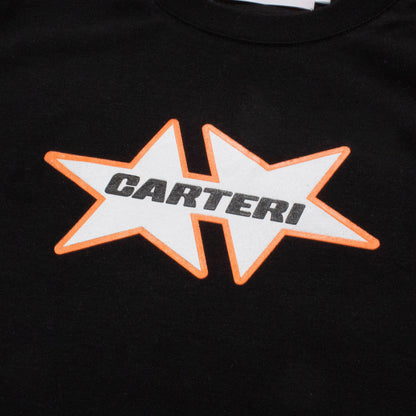 STAR T-SHIRT -BLACK-