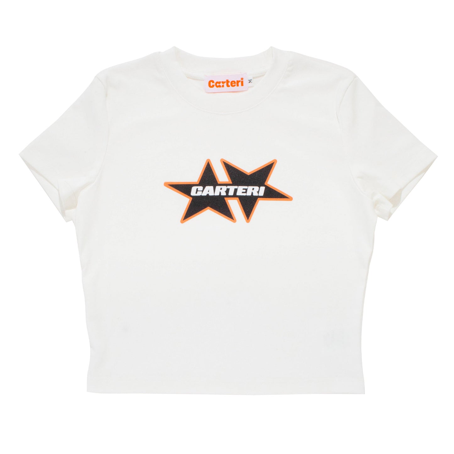 STAR T-SHIRT -WHITE-